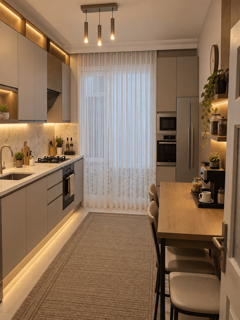 Kitchen interior in no_style style — photo by GenRoom AI