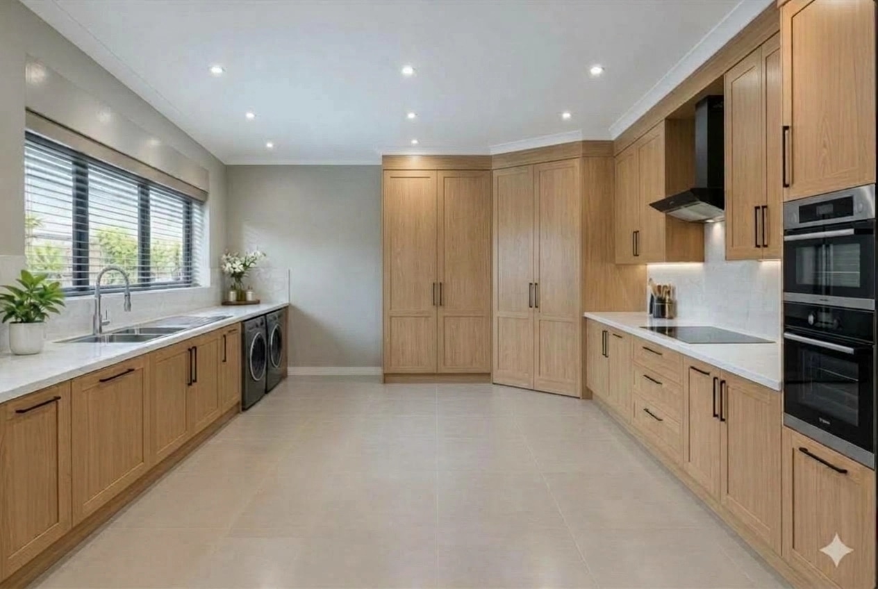 Kitchen interior in no_style style — photo by GenRoom AI
