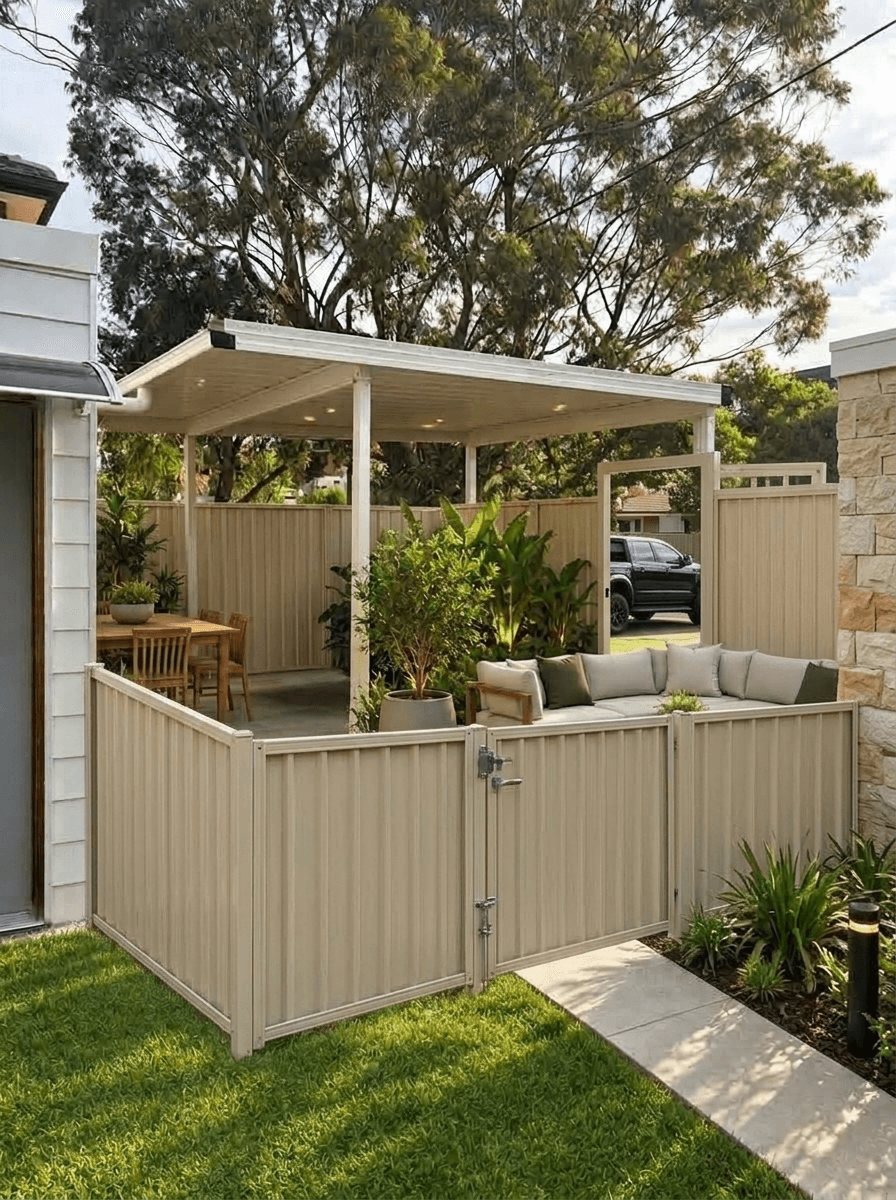 Yard design in no_style style — photo by GenRoom AI