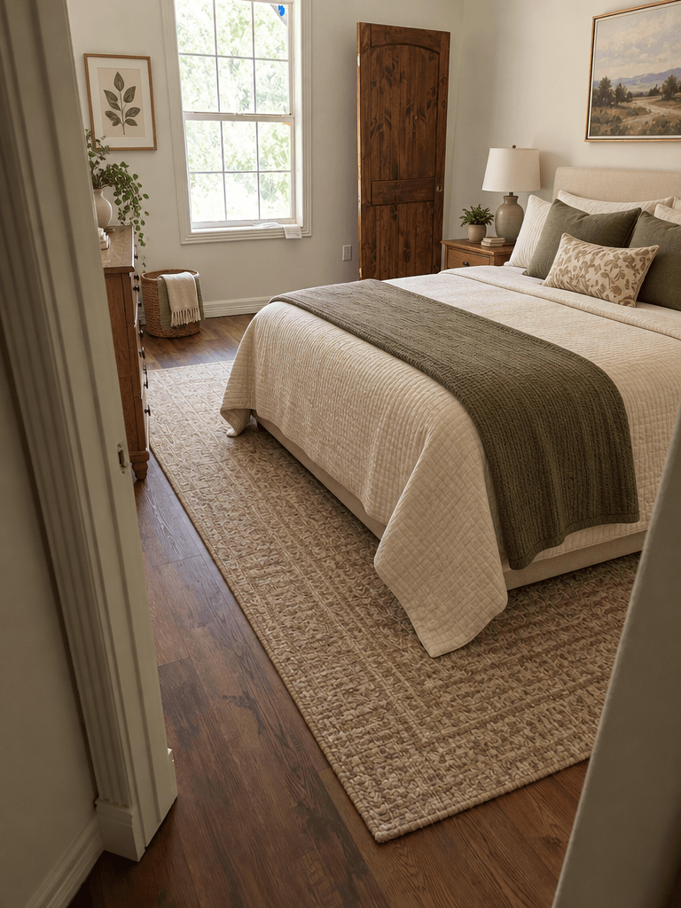 Bedroom interior in no_style style — photo by GenRoom AI