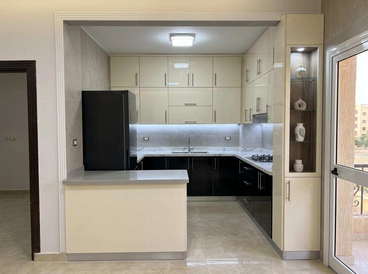 Kitchen interior in no_style style — photo by GenRoom AI