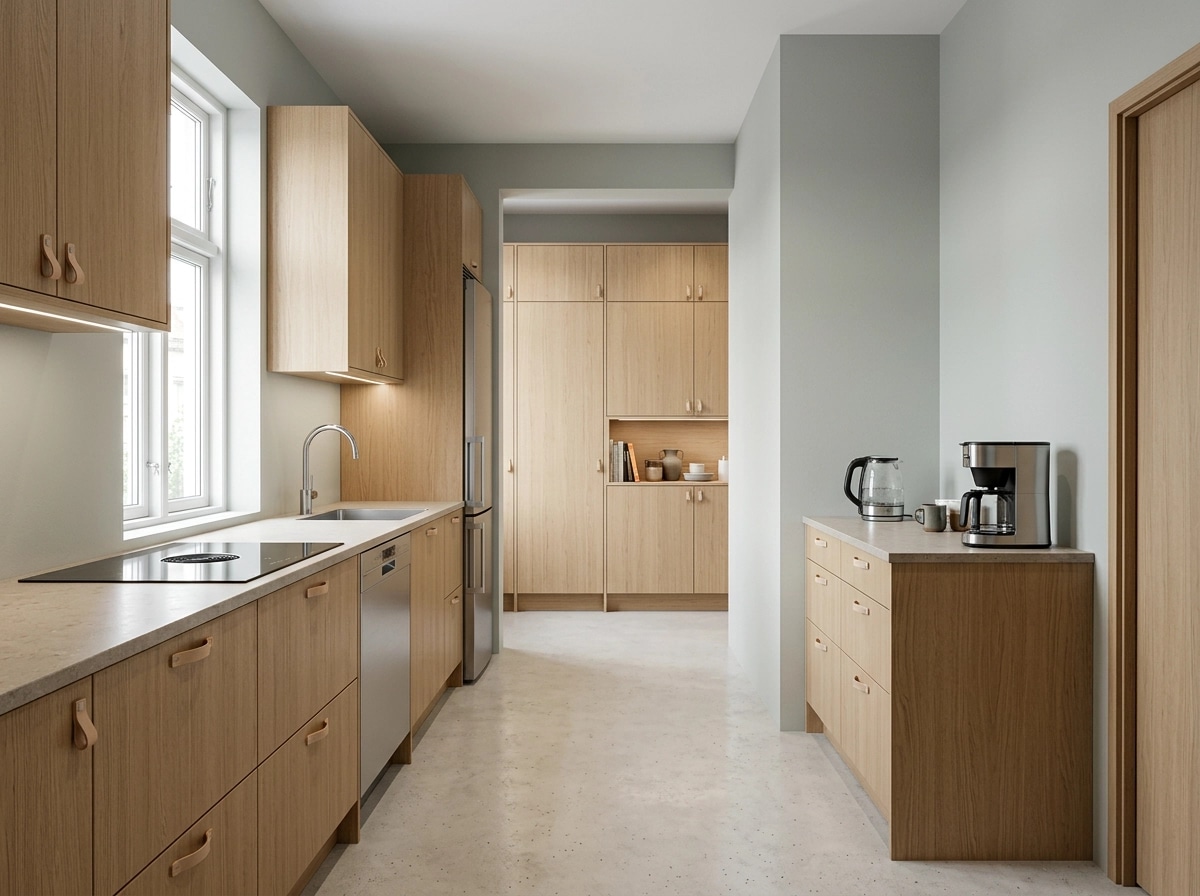 Scandinavian Kitchen design — interior photo by GenRoom AI