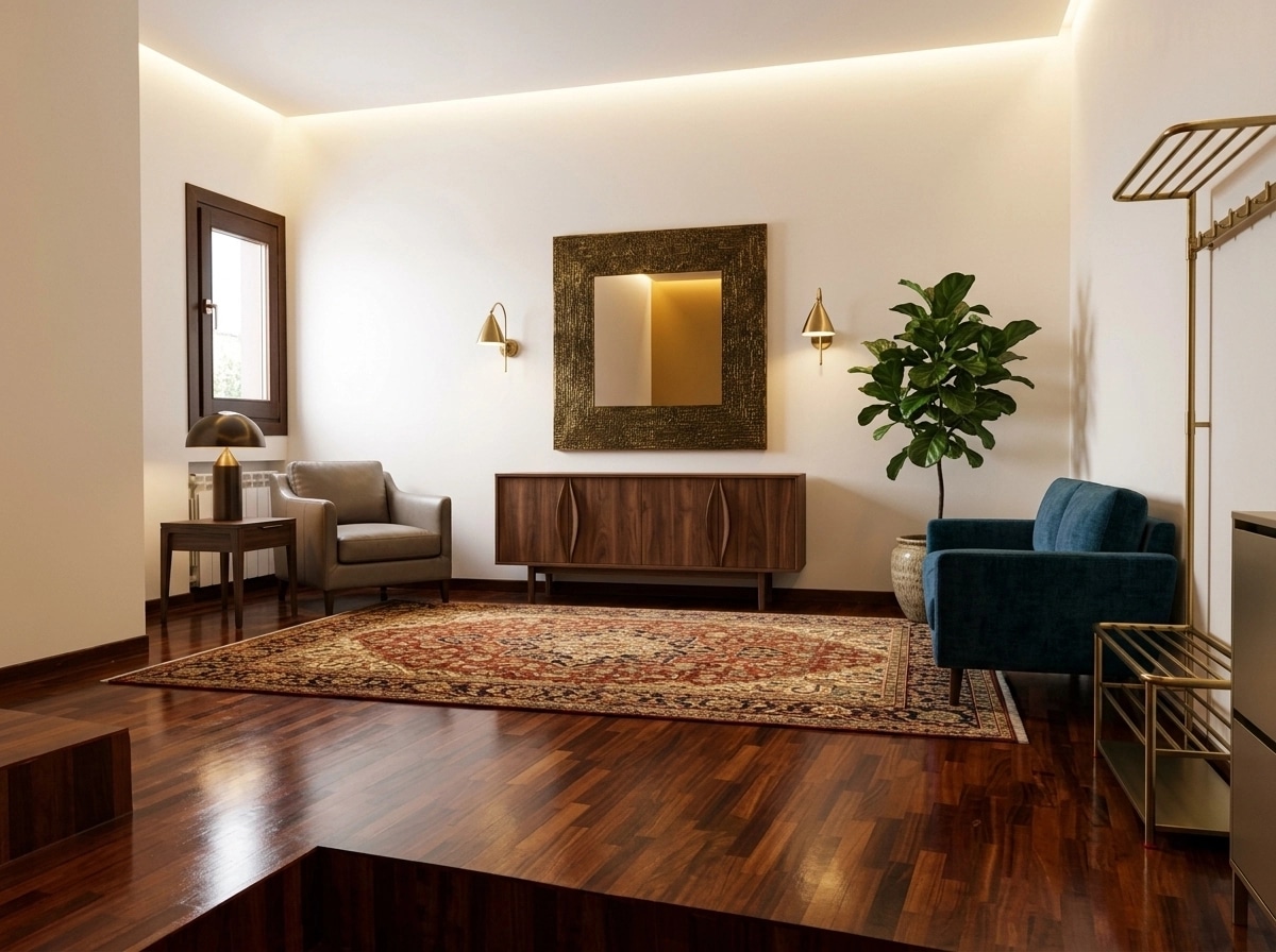 Interior design in Contemporary style — lobby by GenRoom AI