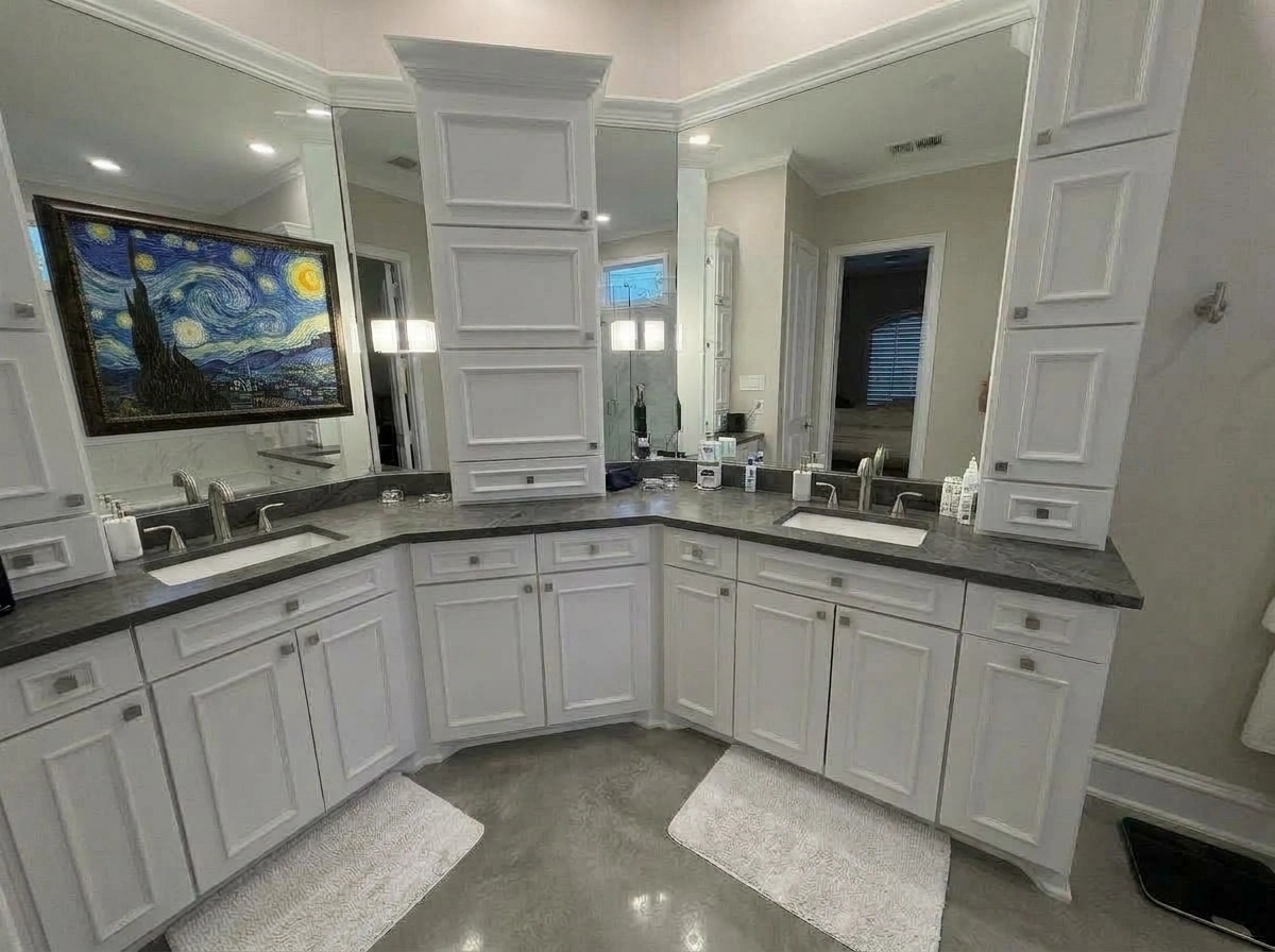Bathroom interior in no_style style — photo by GenRoom AI