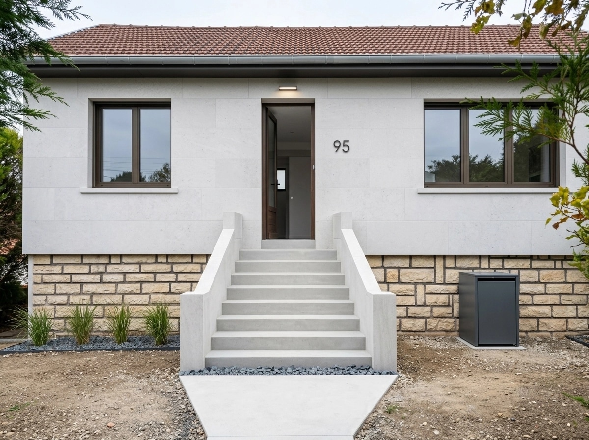 Minimalist Facade Facade design — facade photo by GenRoom AI