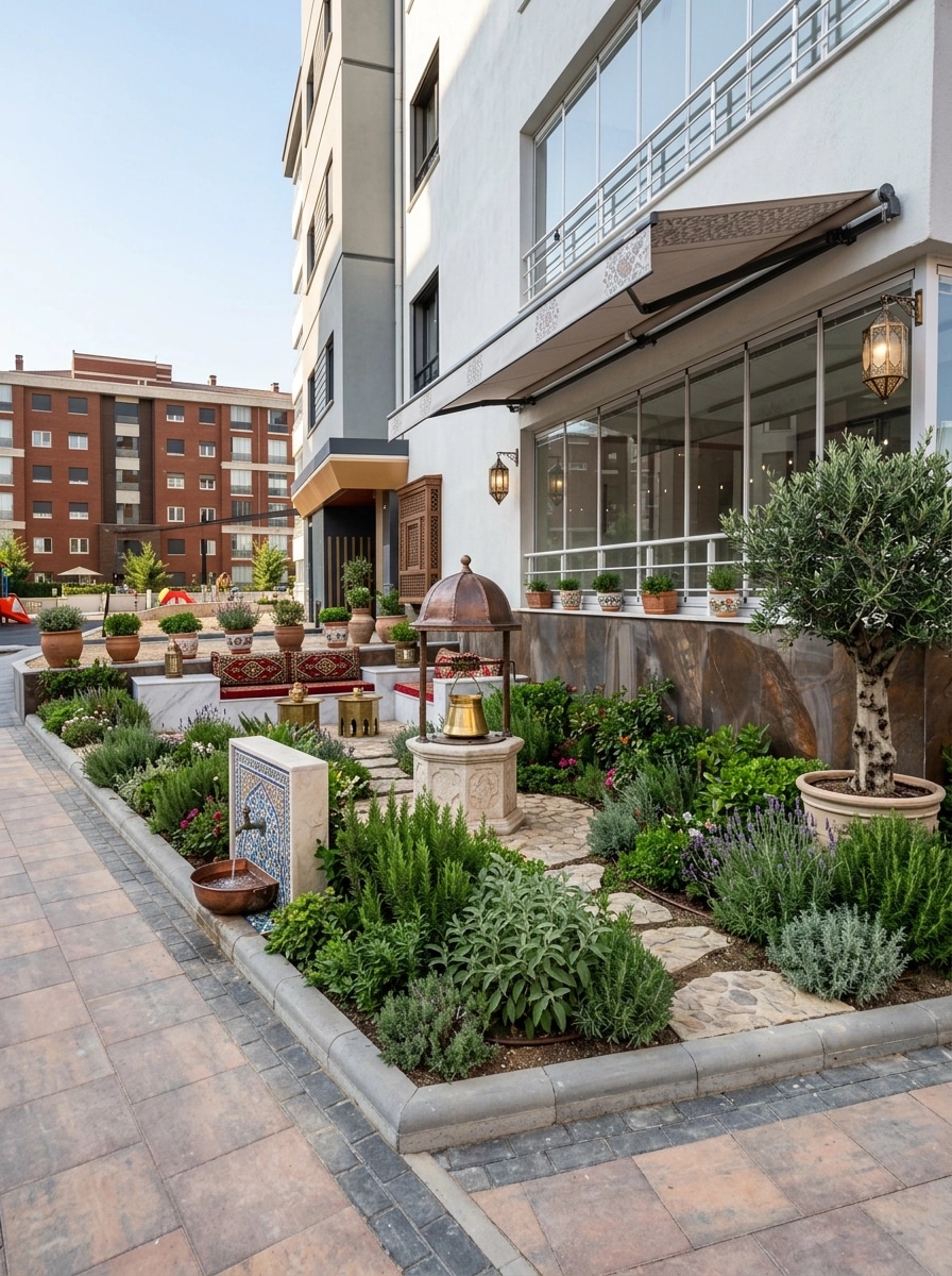 Turkish Garden Giardino design — yard photo by GenRoom AI