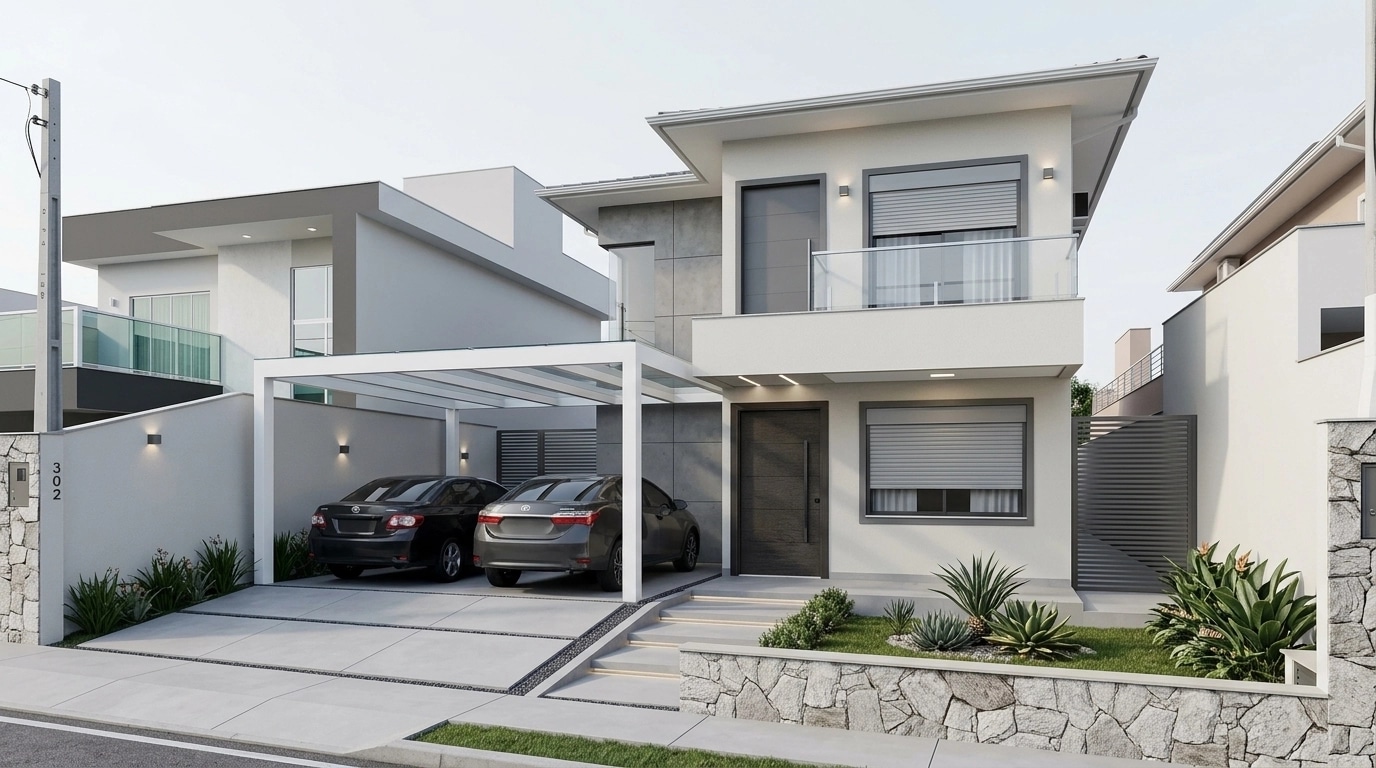 Facade design in Minimalist Facade style — Facade by GenRoom AI