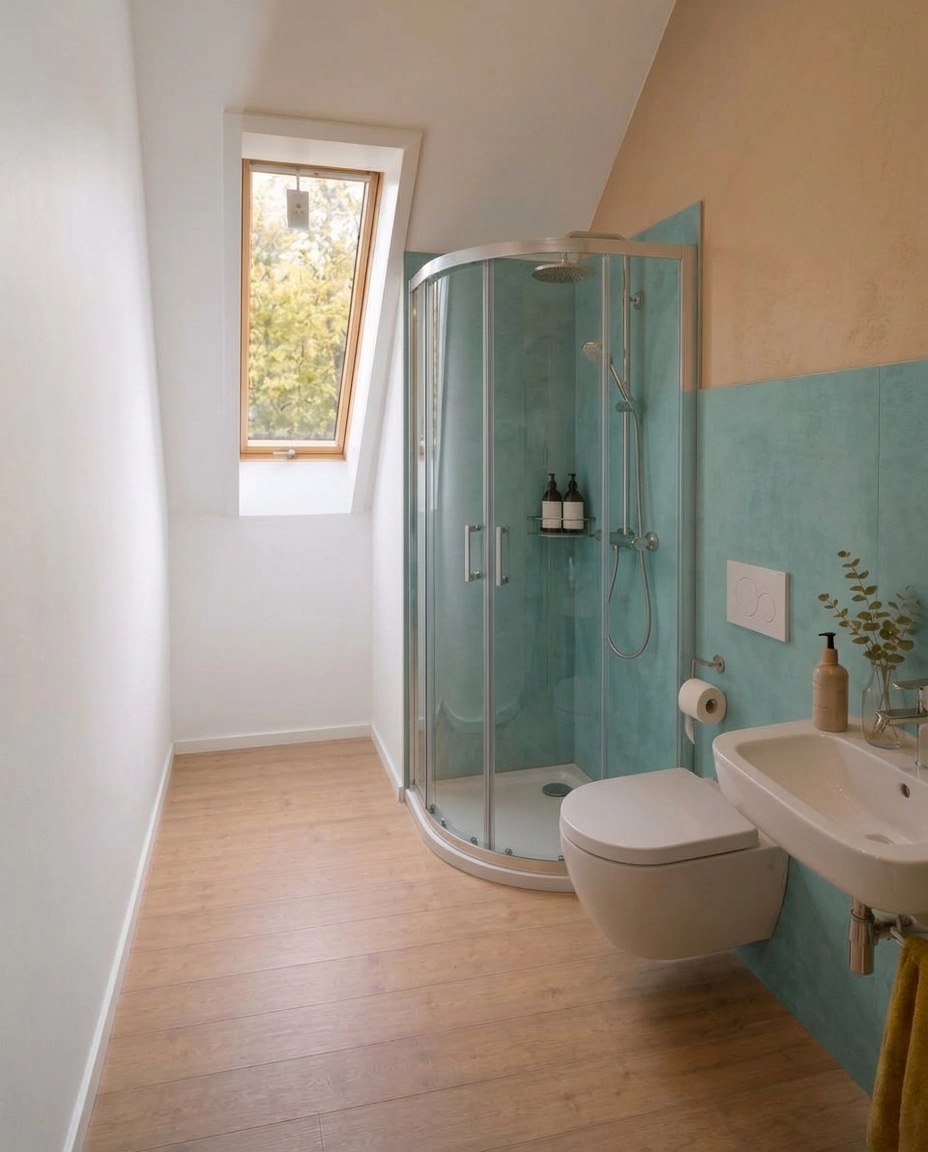 Bathroom interior in no_style style — photo by GenRoom AI