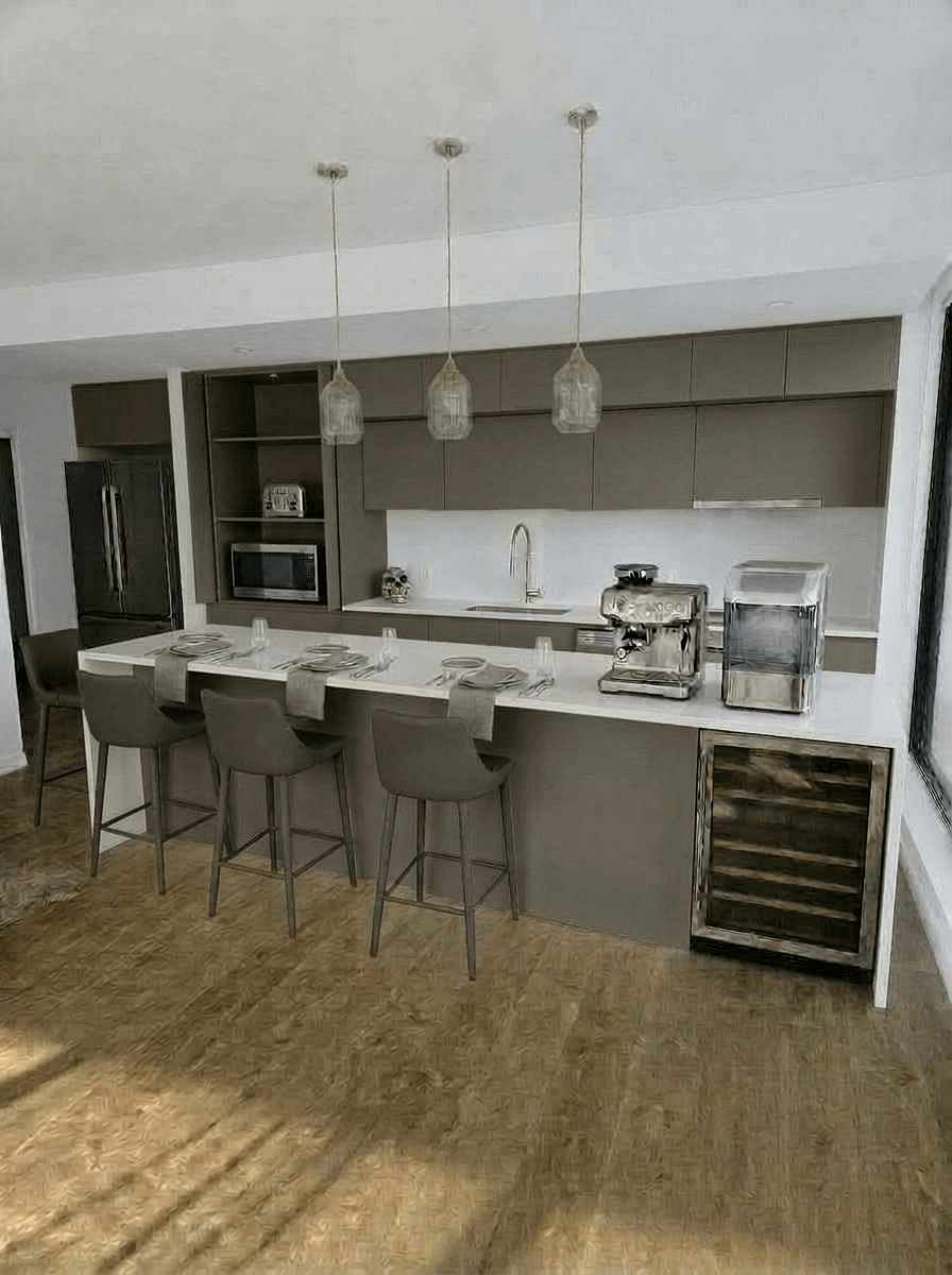 Kitchen interior in no_style style — photo by GenRoom AI