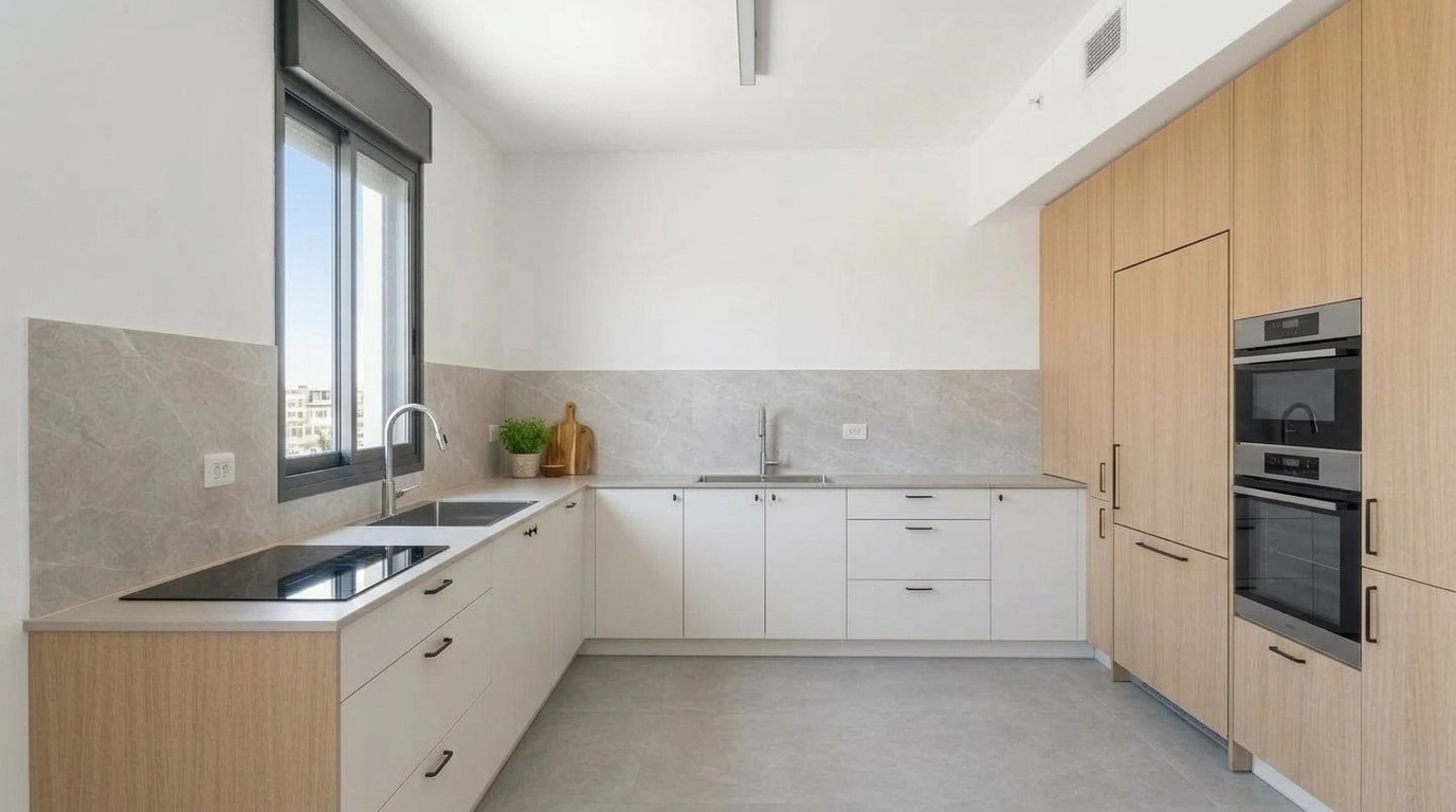 Kitchen interior in no_style style — photo by GenRoom AI