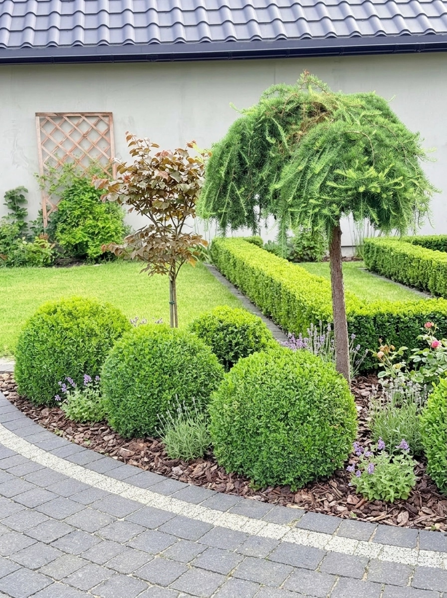 Yard design in no_style style — photo by GenRoom AI