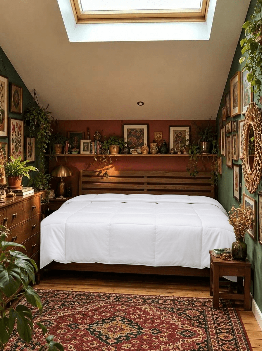 Maximalist Bedroom design — interior photo by GenRoom AI