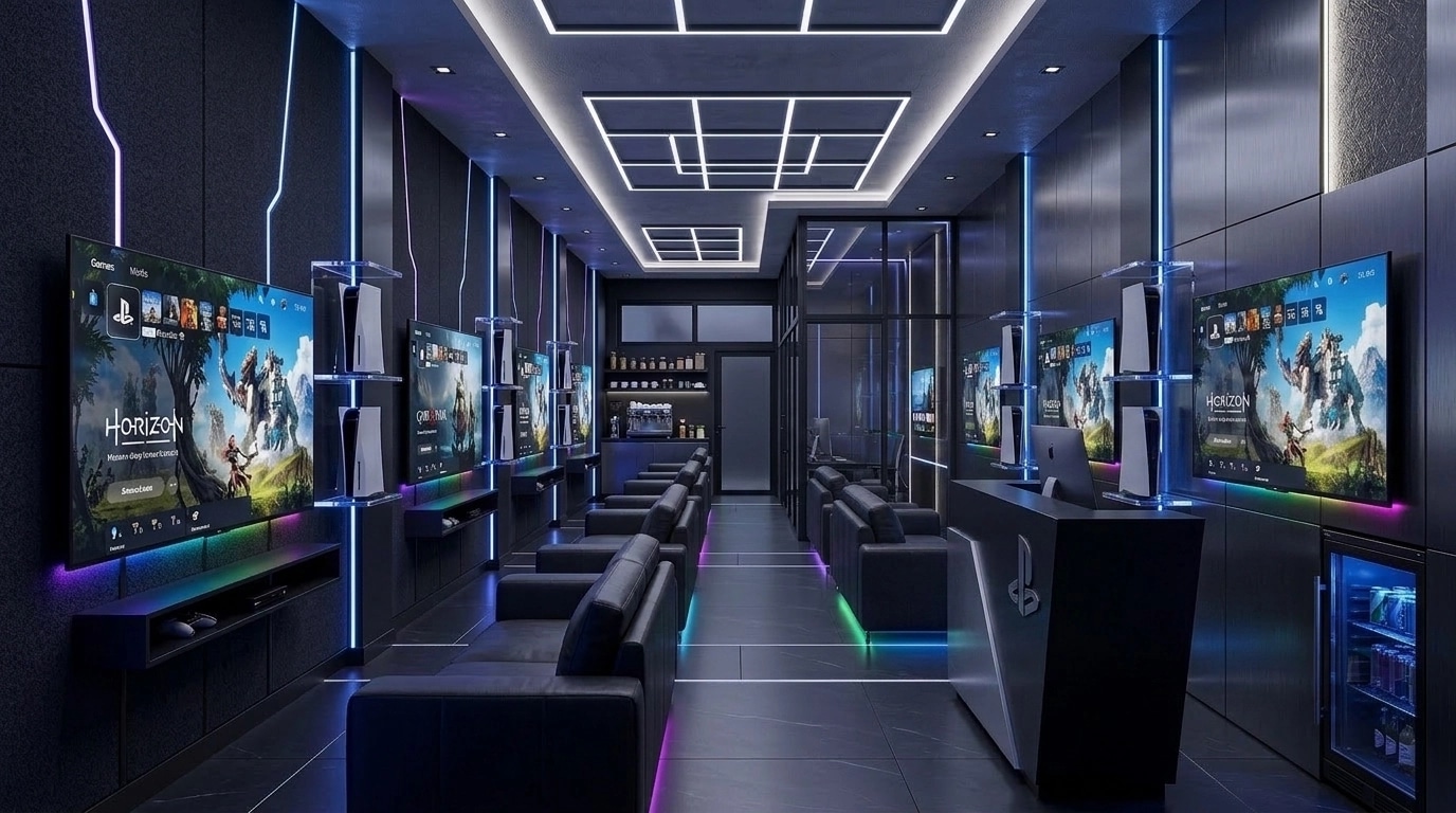 Interior design in Blacktec style — other by GenRoom AI