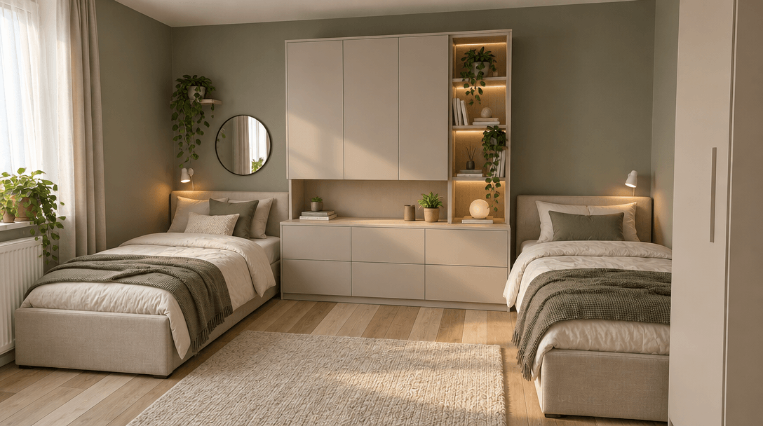 Minimalism Bedroom design — interior photo by GenRoom AI