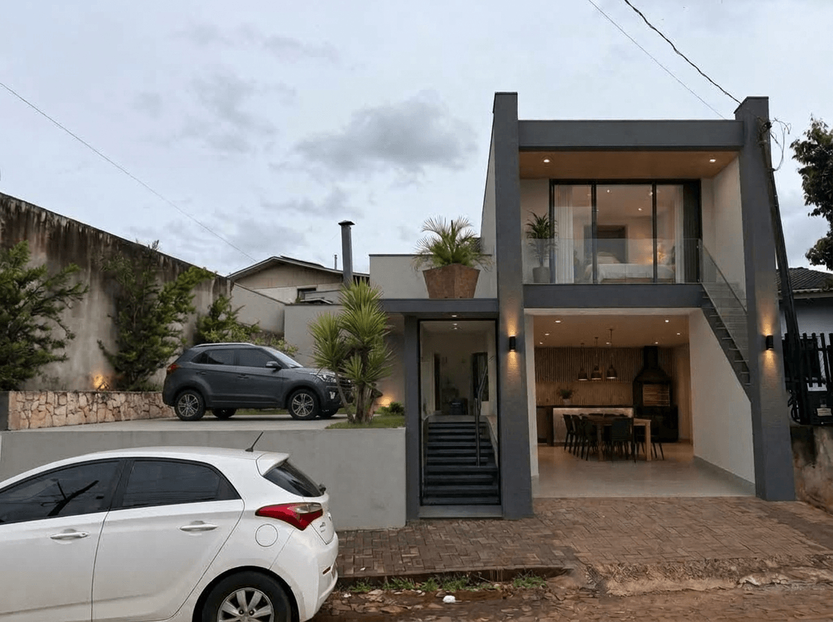 Facade design in Minimalist Facade style — Facade by GenRoom AI