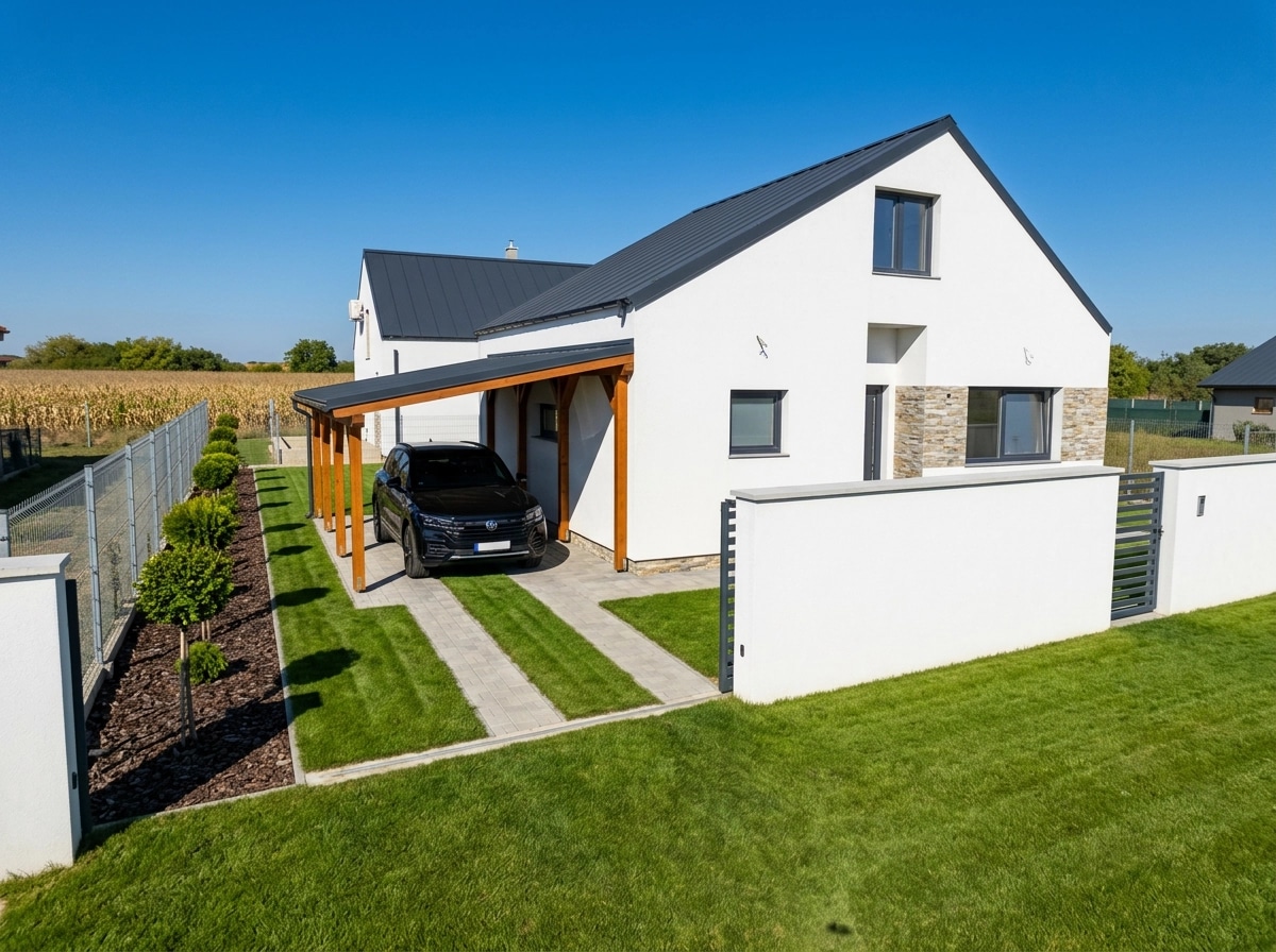 Yard design in no_style style — photo by GenRoom AI