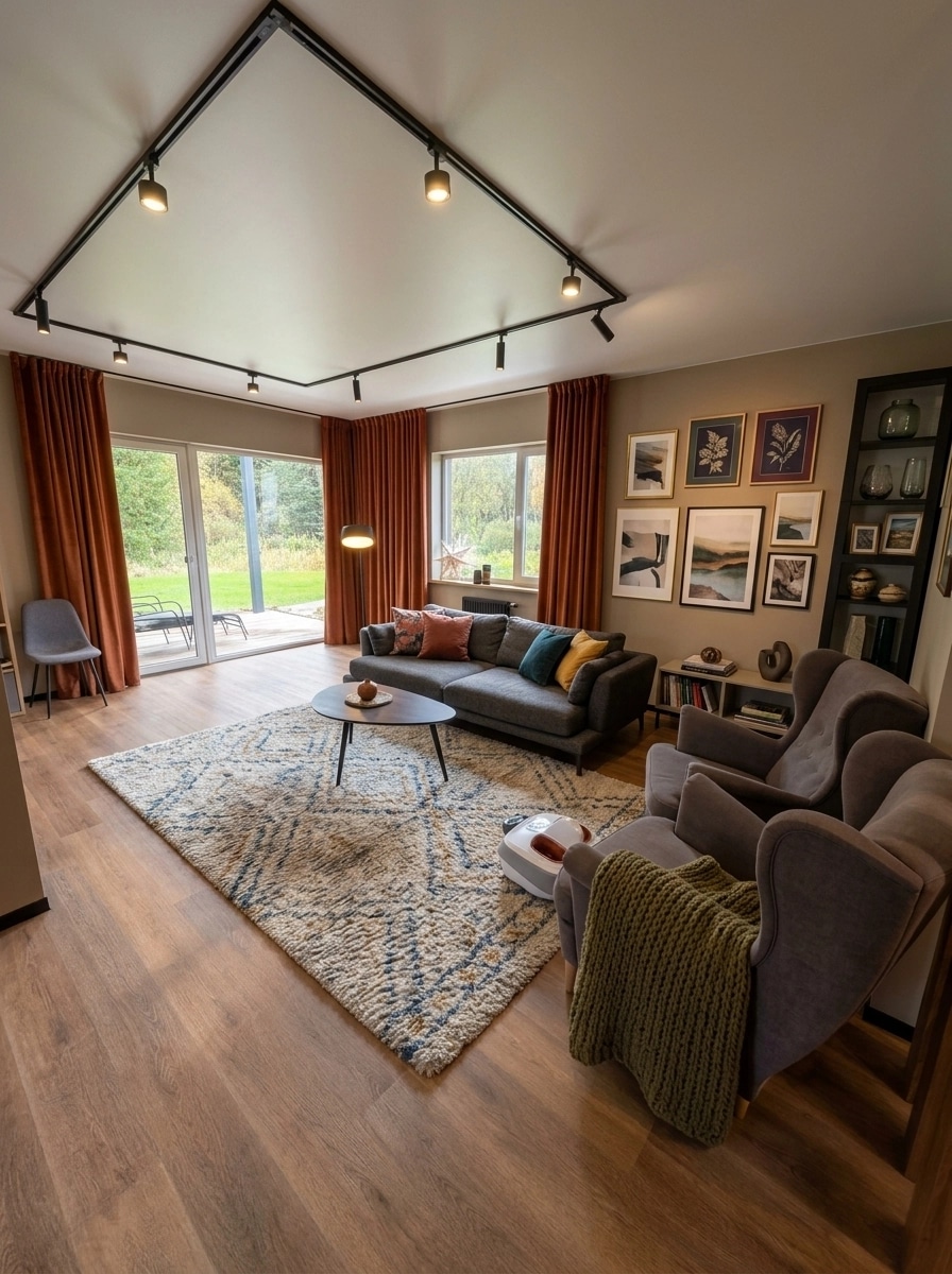 Interior design in Contemporary style — Living Room by GenRoom AI