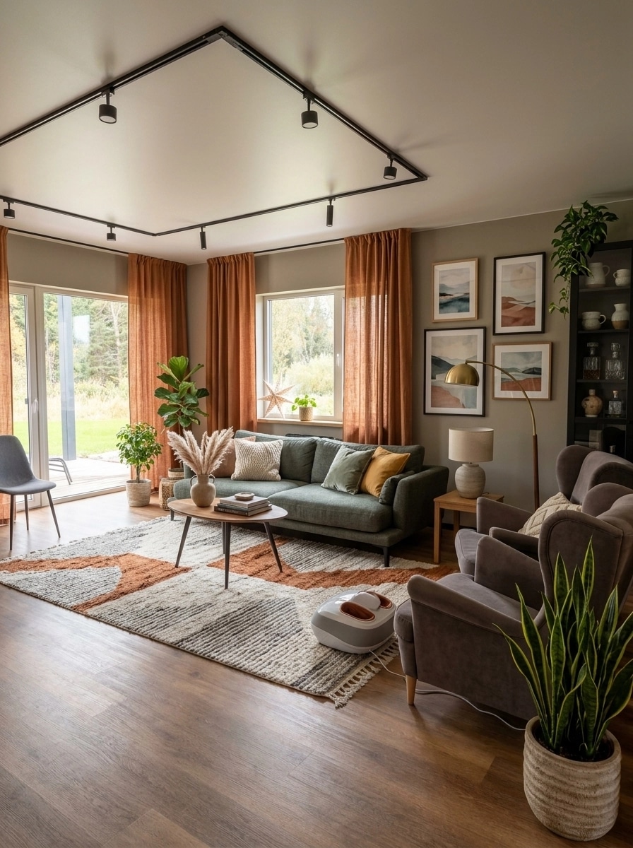 Scandinavian Living Room design — interior photo by GenRoom AI