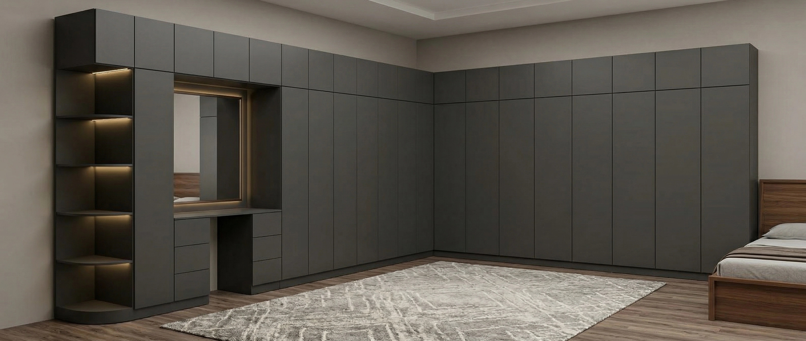 Interior design in Islamic Geometric style — Bedroom by GenRoom AI