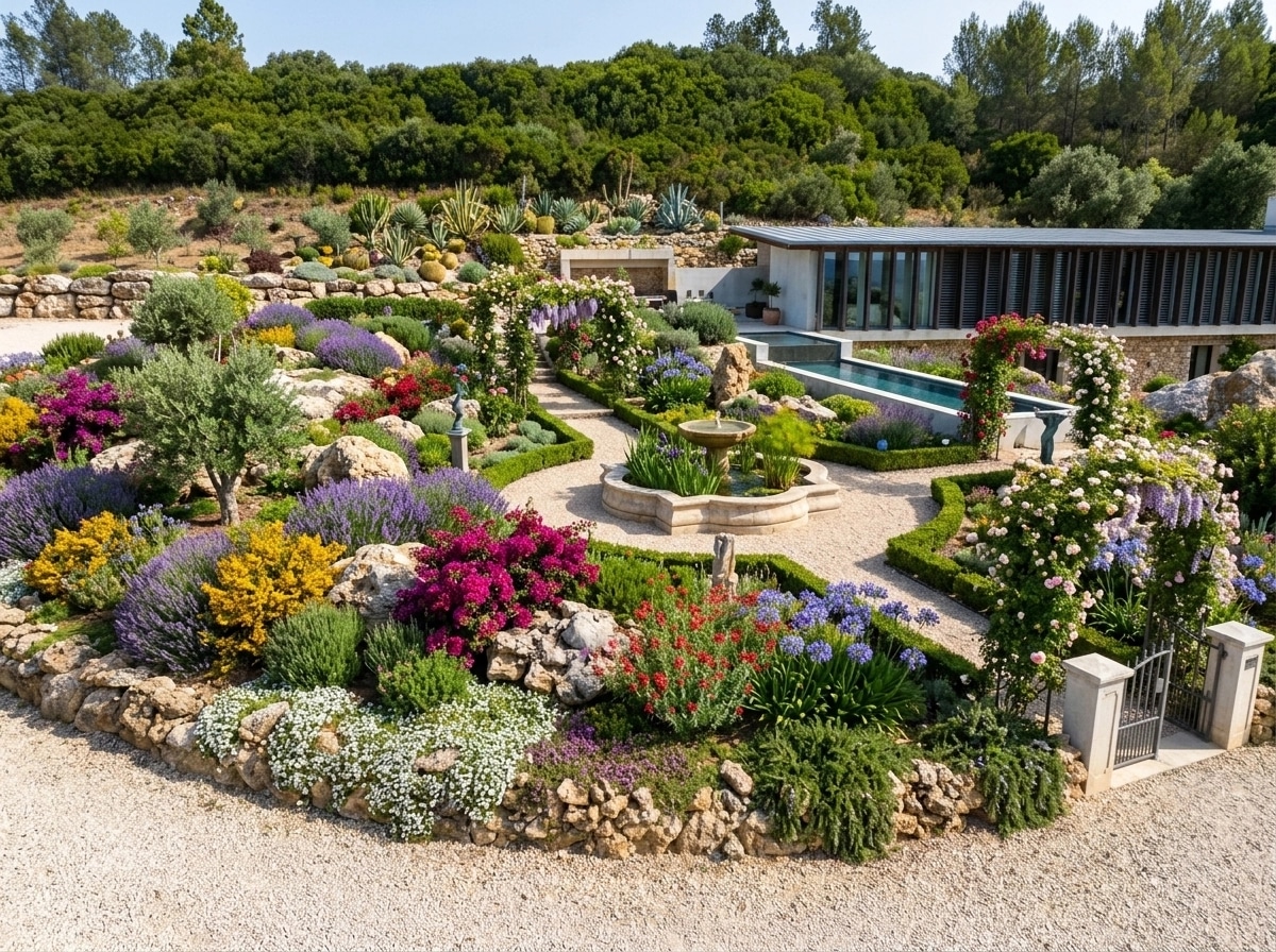 Yard design in no_style style — photo by GenRoom AI