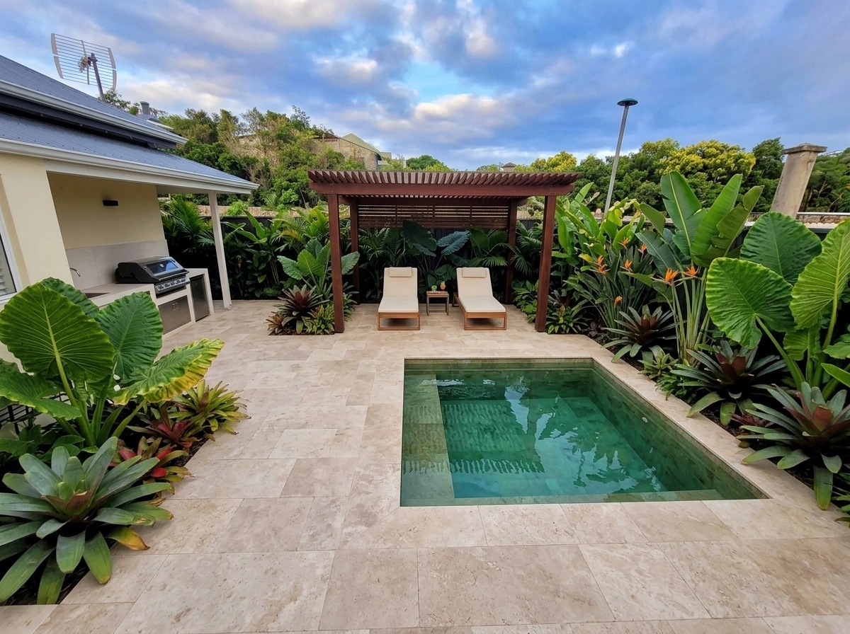 Yard design in no_style style — photo by GenRoom AI