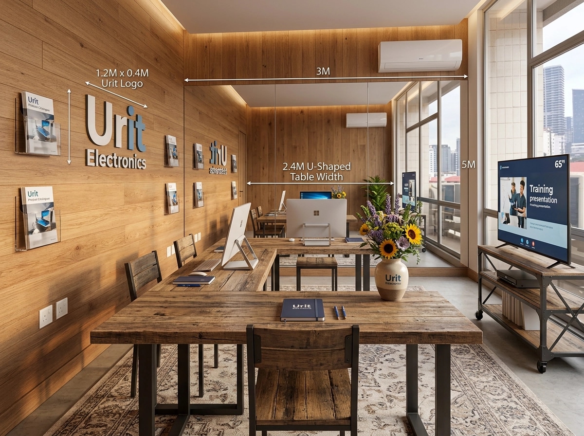 Interior design in Modern Farmhouse style — office_space by GenRoom AI