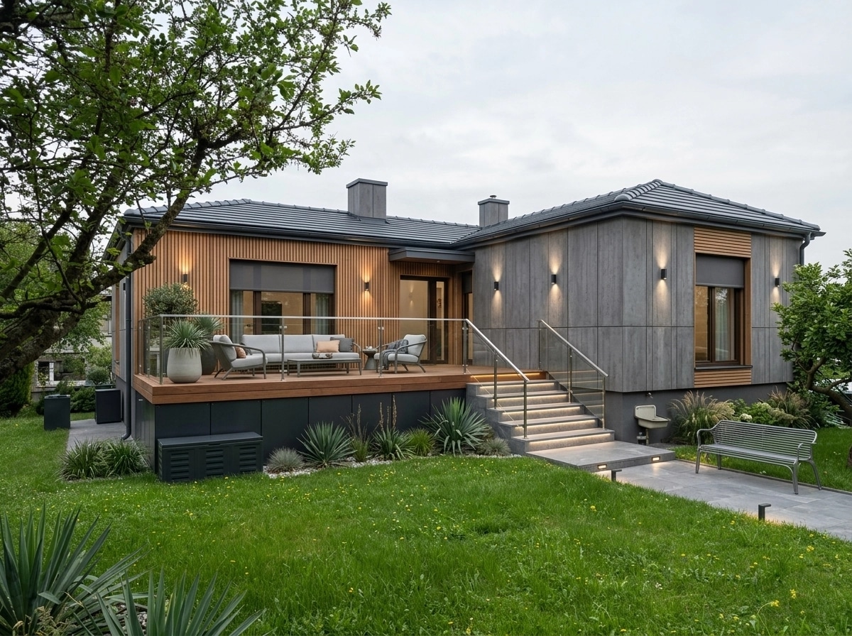 Contemporary Facade Facade design — facade photo by GenRoom AI