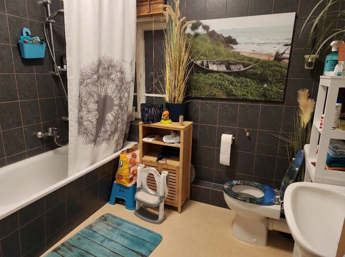 Bathroom interior in no_style style — photo by GenRoom AI