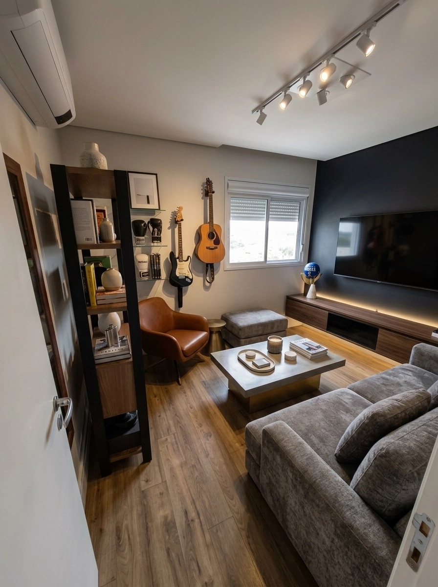 Interior design in Contemporary style — Living Room by GenRoom AI