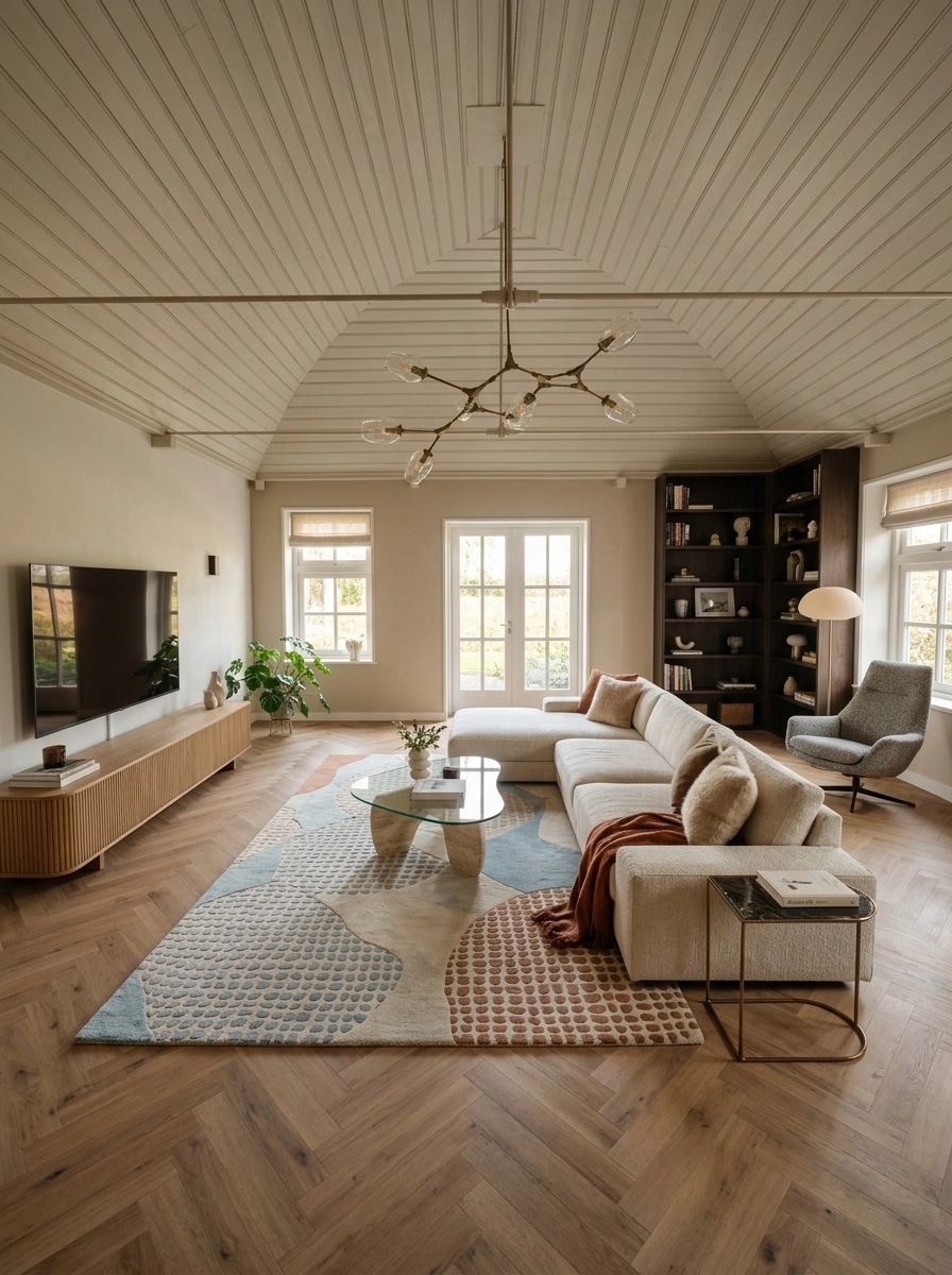 Interior design in Contemporary style — Living Room by GenRoom AI