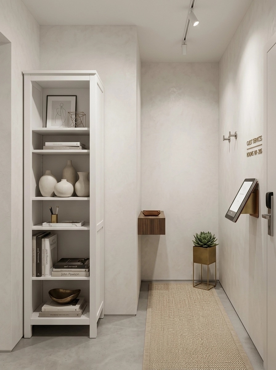 Interior design in Minimalism style — lobby by GenRoom AI