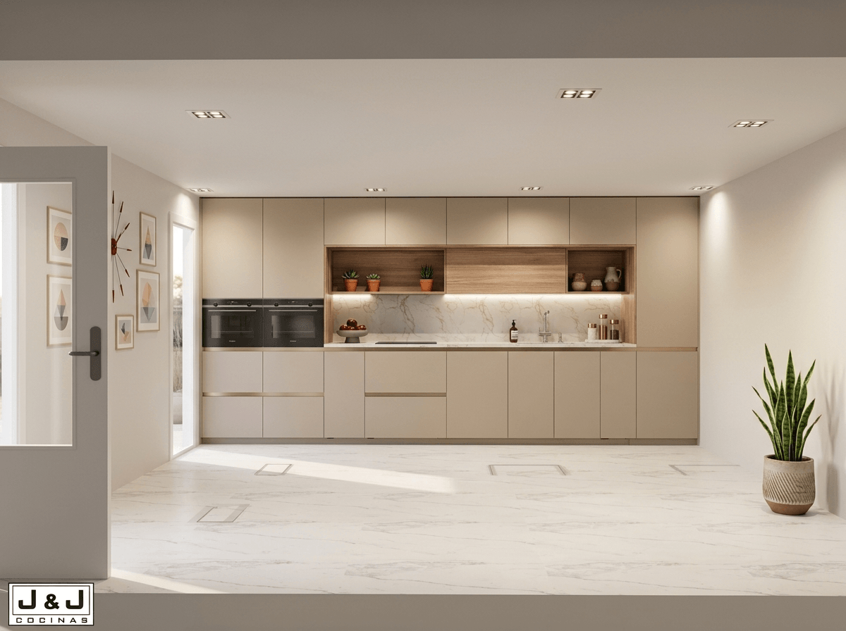 Kitchen interior in no_style style — photo by GenRoom AI