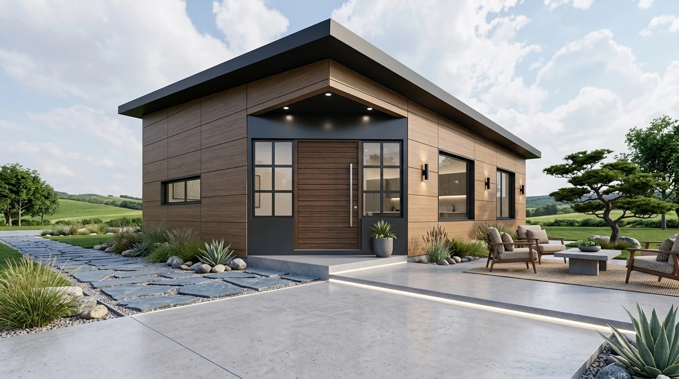 Contemporary Facade Facade design — facade photo by GenRoom AI