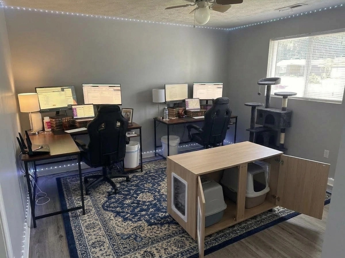 Office interior in no_style style — photo by GenRoom AI