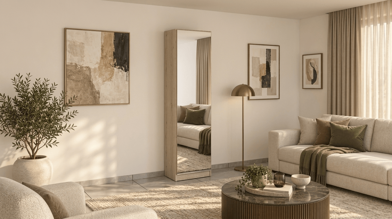 Interior design in Contemporary style — Living Room by GenRoom AI