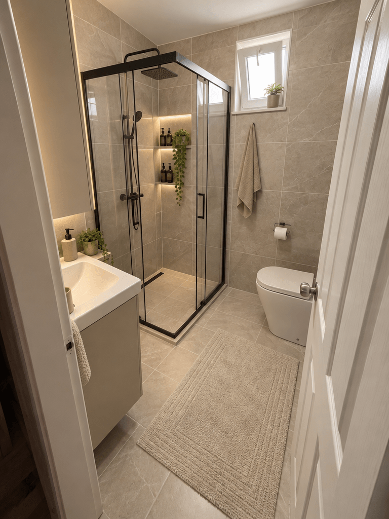 Interior design in Minimalism style — Bathroom by GenRoom AI