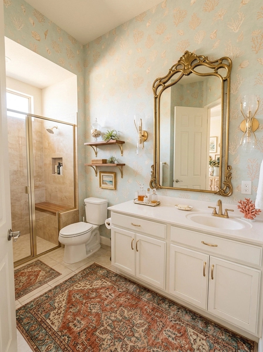 Bathroom interior in no_style style — photo by GenRoom AI