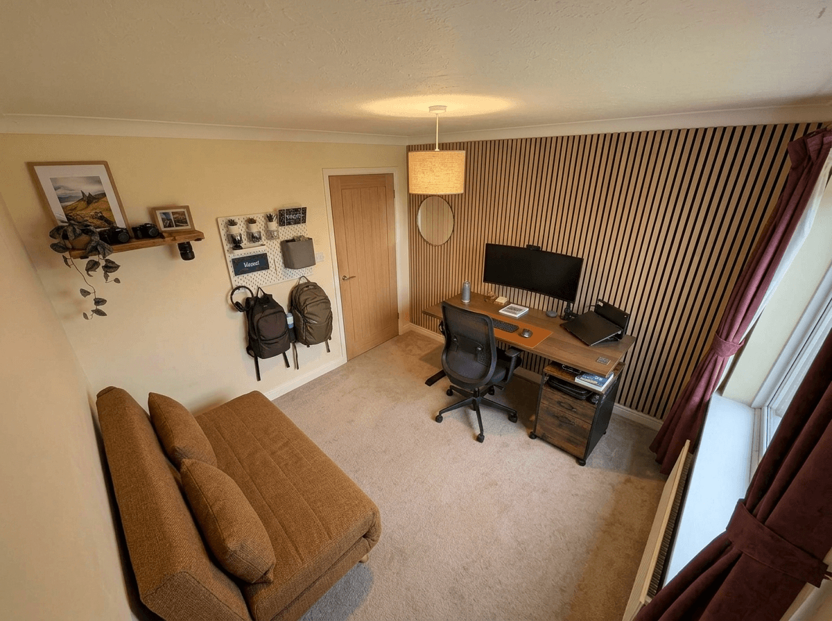 Office interior in no_style style — photo by GenRoom AI
