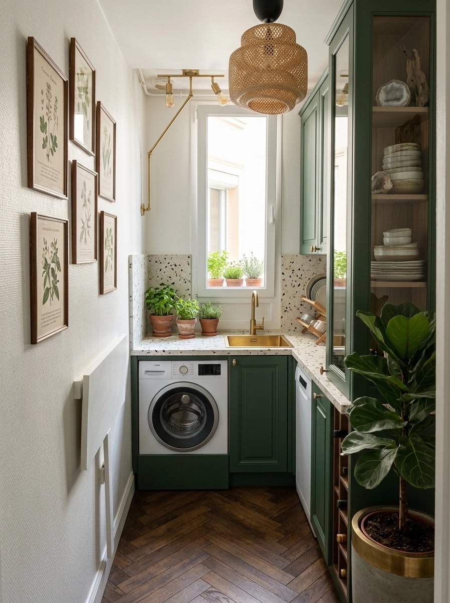 Biophilic Kitchen design — interior photo by GenRoom AI