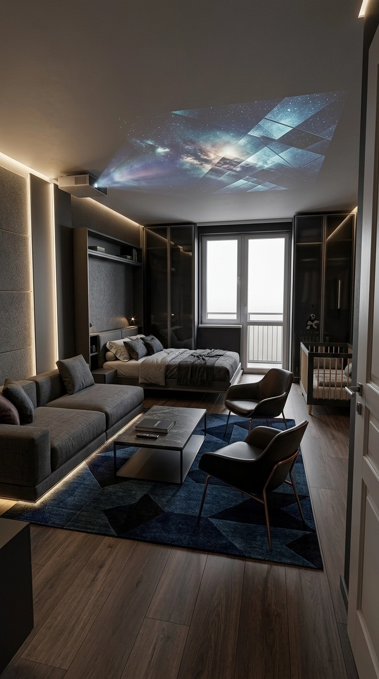 Blacktec Salon design — interior photo by GenRoom AI
