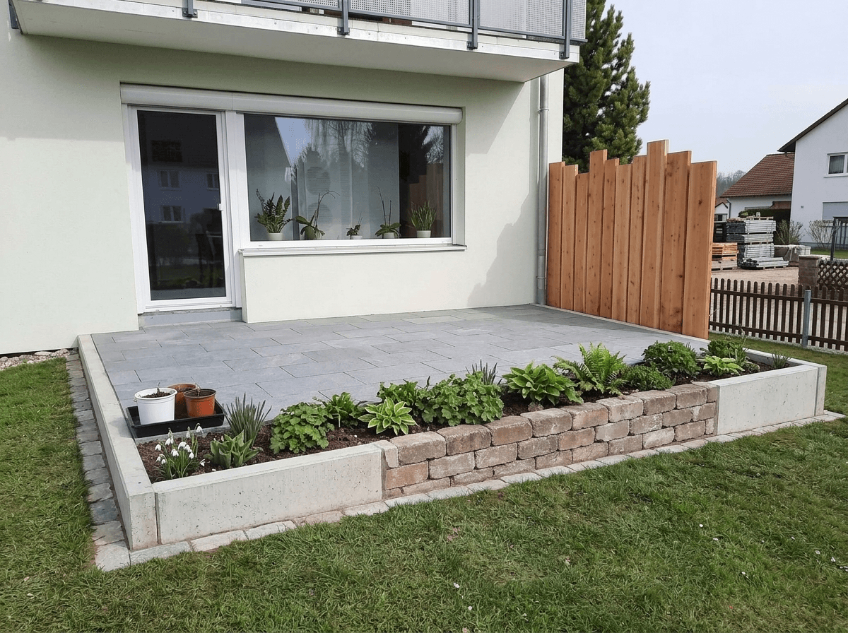 Yard design in no_style style — photo by GenRoom AI