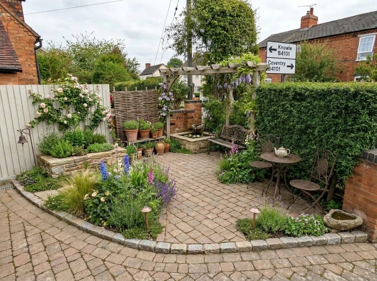 Country Rustic Garden Yard design — yard photo by GenRoom AI