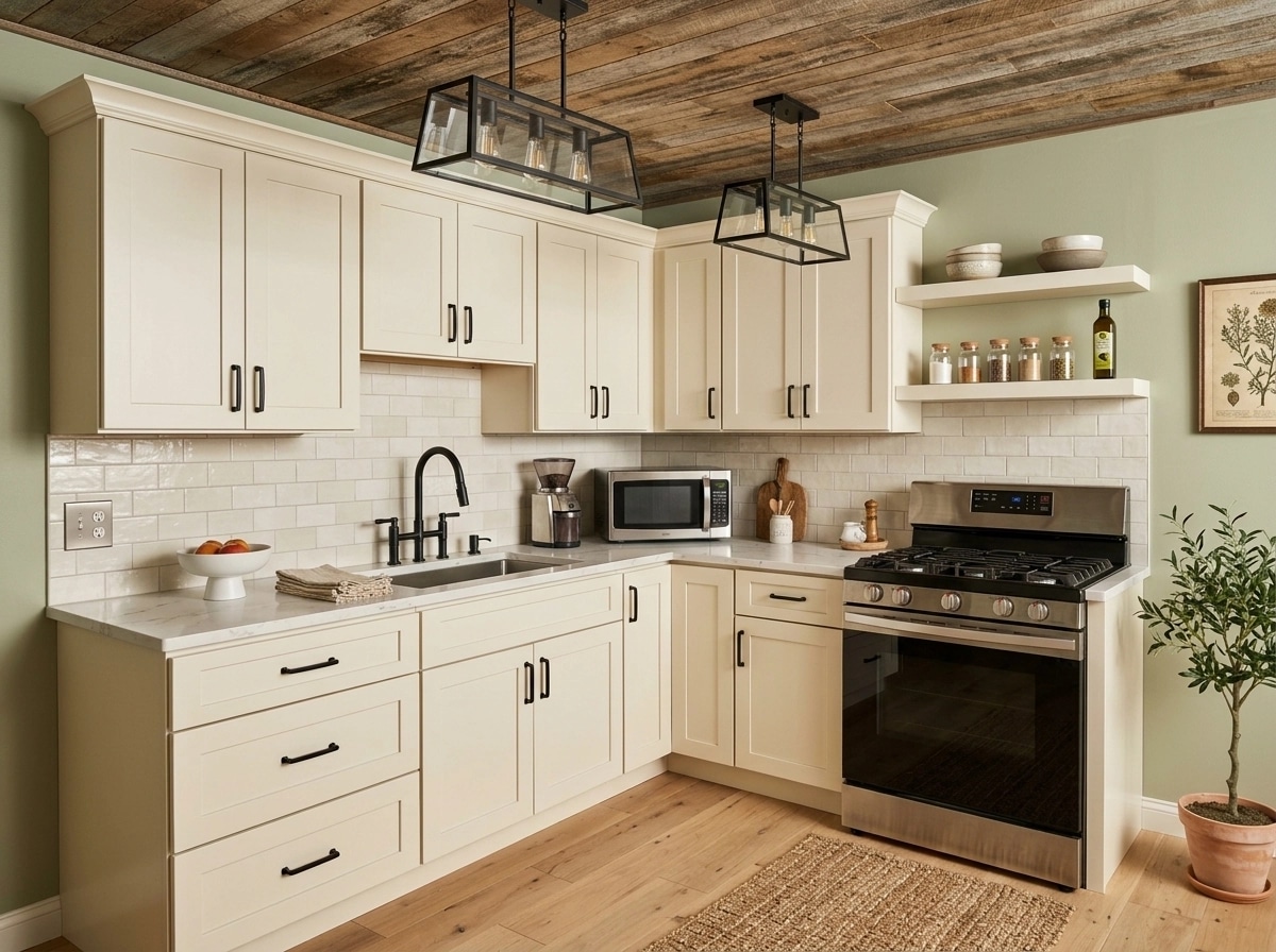 Modern Farmhouse Kitchen design — interior photo by GenRoom AI