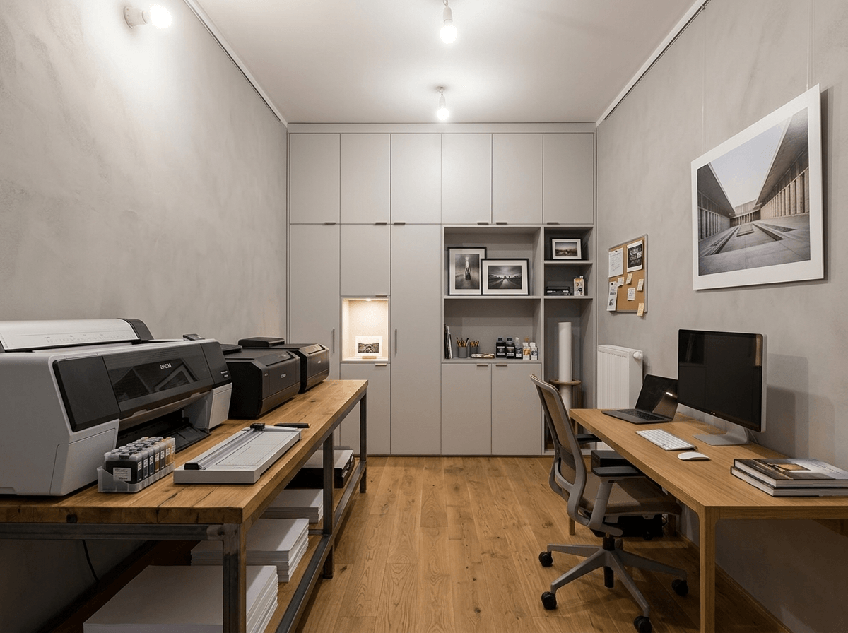 Office interior in no_style style — photo by GenRoom AI