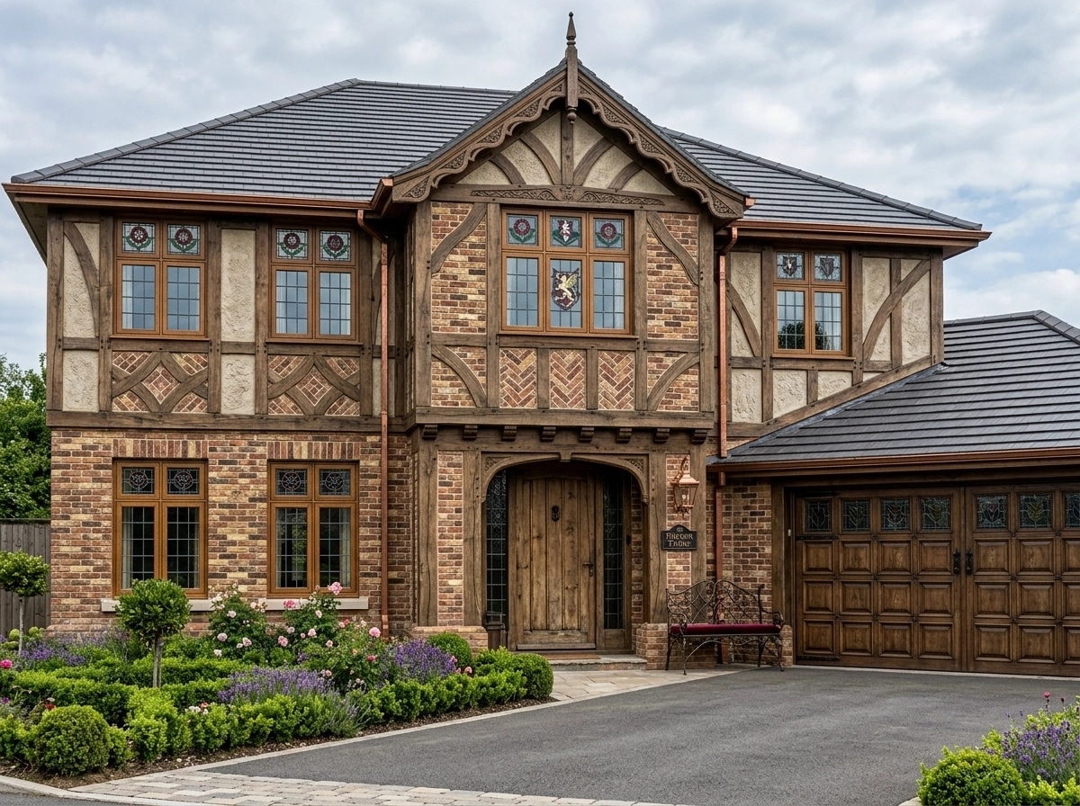 Tudor Facade Facade design — facade photo by GenRoom AI