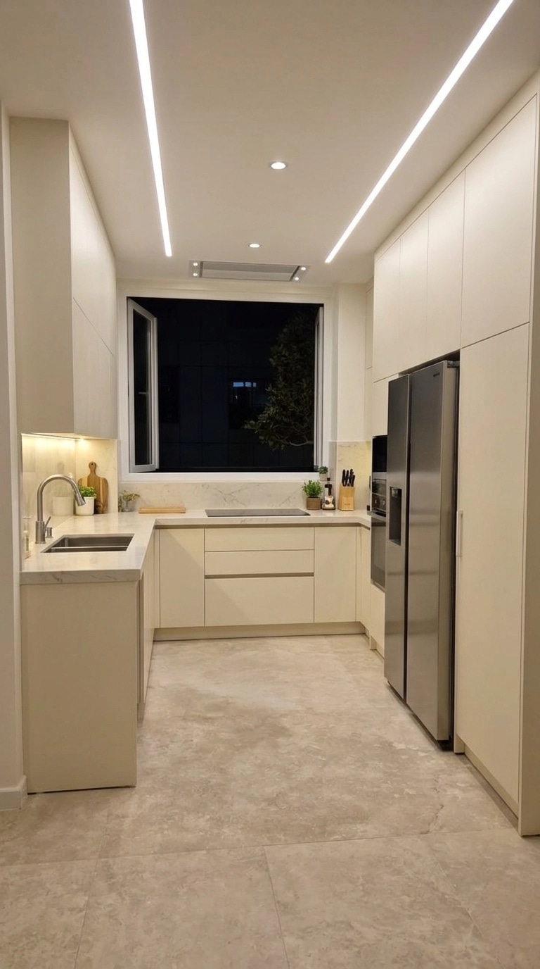 Kitchen interior in no_style style — photo by GenRoom AI