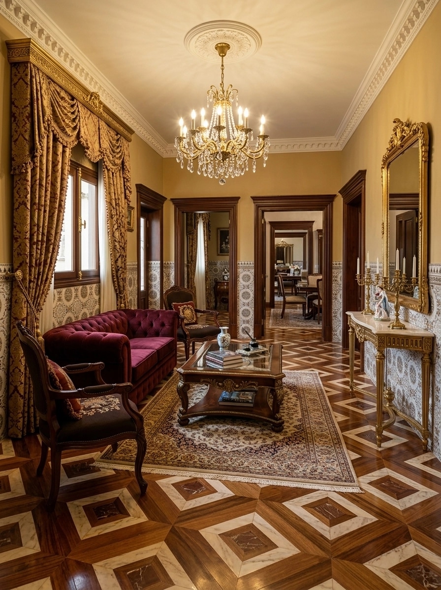 Interior design in Classic style — Living Room by GenRoom AI