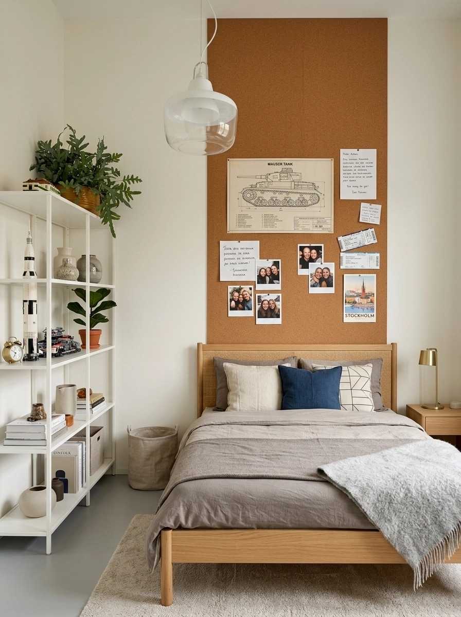 Scandinavian Bedroom design — interior photo by GenRoom AI