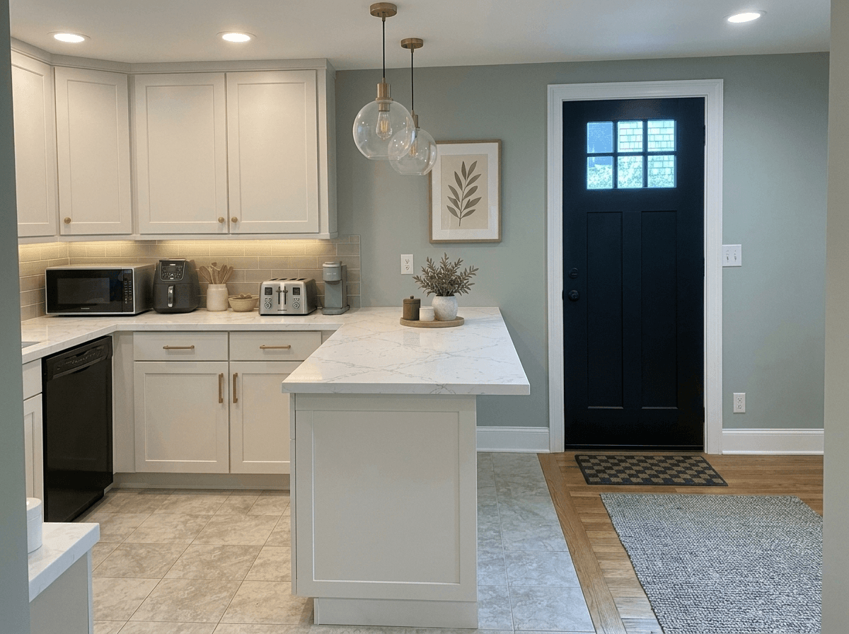 Kitchen interior in no_style style — photo by GenRoom AI