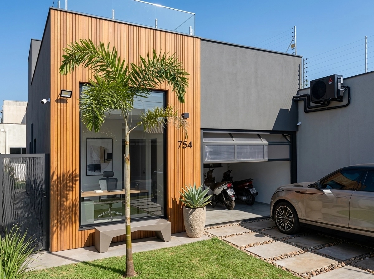 Contemporary Facade Facade design — facade photo by GenRoom AI